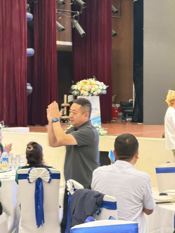 经销商大会答谢现场